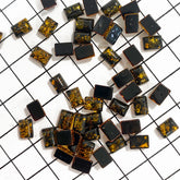 Rectangular Shape Green "Earth Stone" Calibrated Cabochon